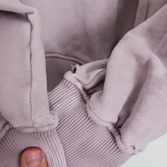 Herschel Sweatshirt Size S Pink Classic Crew Coastal Preppy Distress Collegiate - Picture 9 of 16